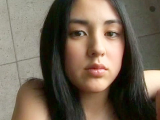 19-year-old ravenous hottie flaunting her massive titties in Tokyo