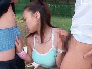 Japanese babe's hairy muff gets ruthlessly fingered for maximum pleasure